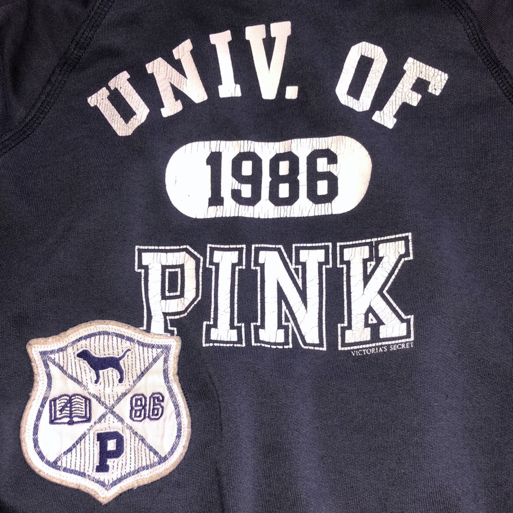 PINK Victoria's Secret Navy Sweatshirt